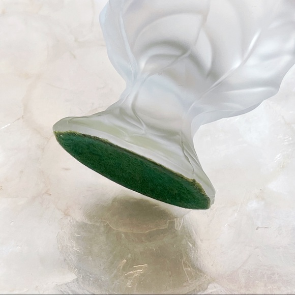 Viking Ruffle Edge Frosted Cabbage Leaf Dish Vtg - Picture 9 of 12